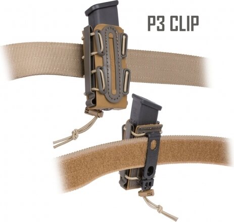 G-Code Soft Shell Scorpion Pistol Mag Carrier-Tall P3 Attachment - Misc Belt mount