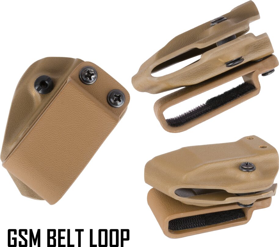 G-Code Kydex Single Pistol Magazine Carrier Belt Loop (1.75 inch)