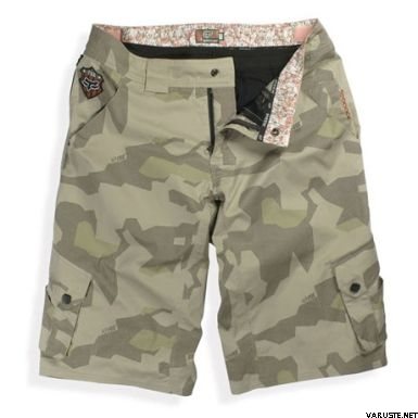 Fox Sergeant Shorts Dark Stone Camo