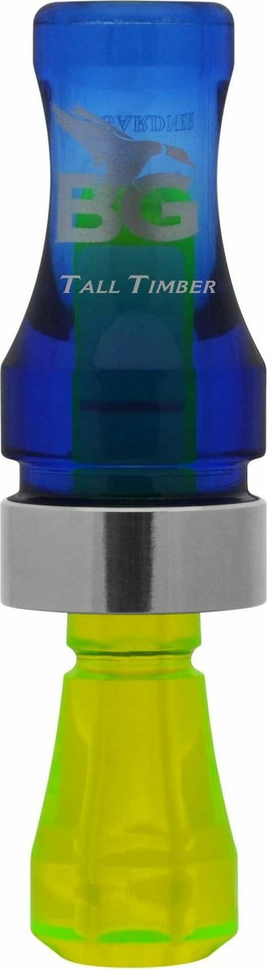 Buck Gardner Calls Tall Timber Single Reed Duck Call Sininen-FL. vihreä