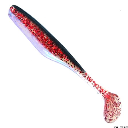 Pro Kalastus K.P Lazy Shad 3.5" 5 kpl 45 / Musta/Punainen