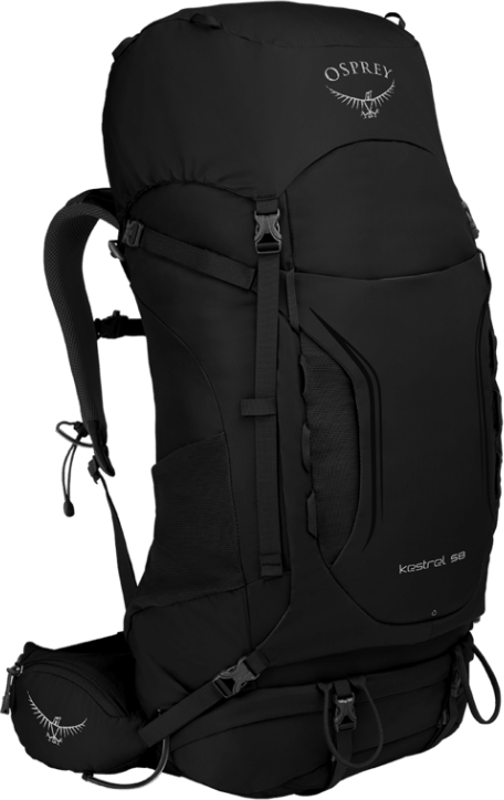 Osprey Kestrel 58 (2022) Black