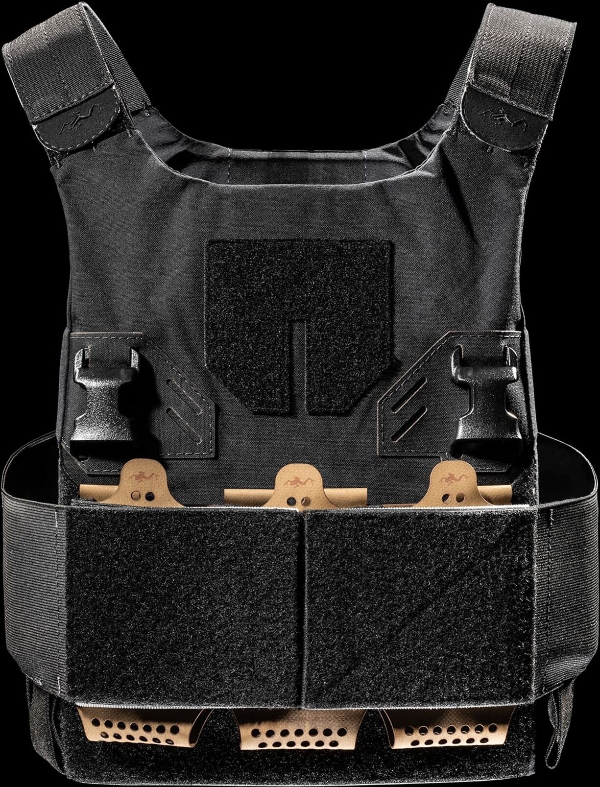 FROG.PRO Defender Low Visibility Plate Carrier Black