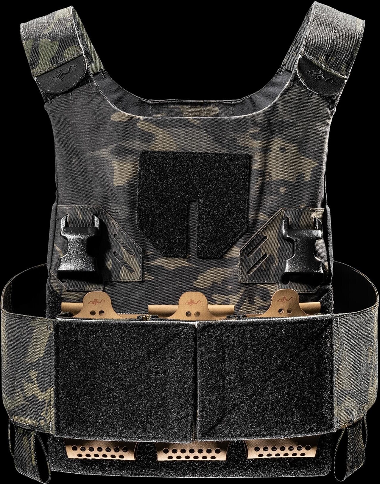 FROG.PRO Defender Low Visibility Plate Carrier Multicam Black