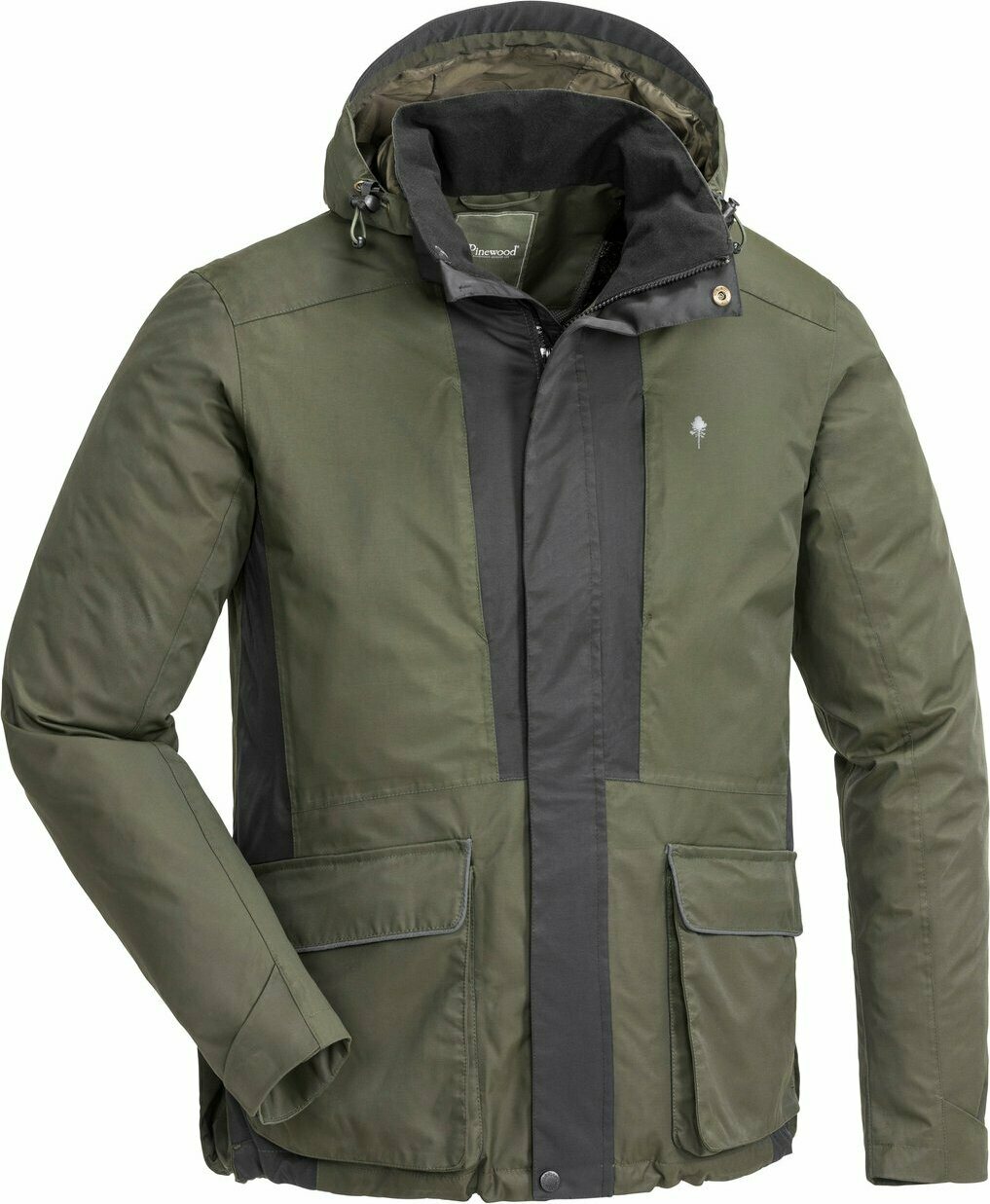 Pinewood Dog Sports 2.0 Jacket Mens Moss Green / Black