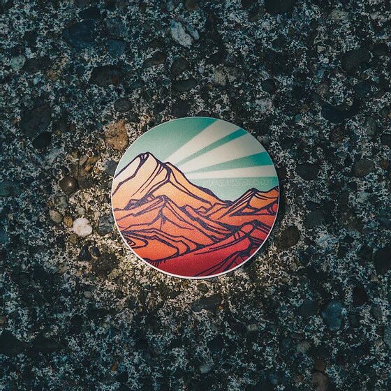 Hydrascape Infinity Sticker Summit Stickers Blue Sky