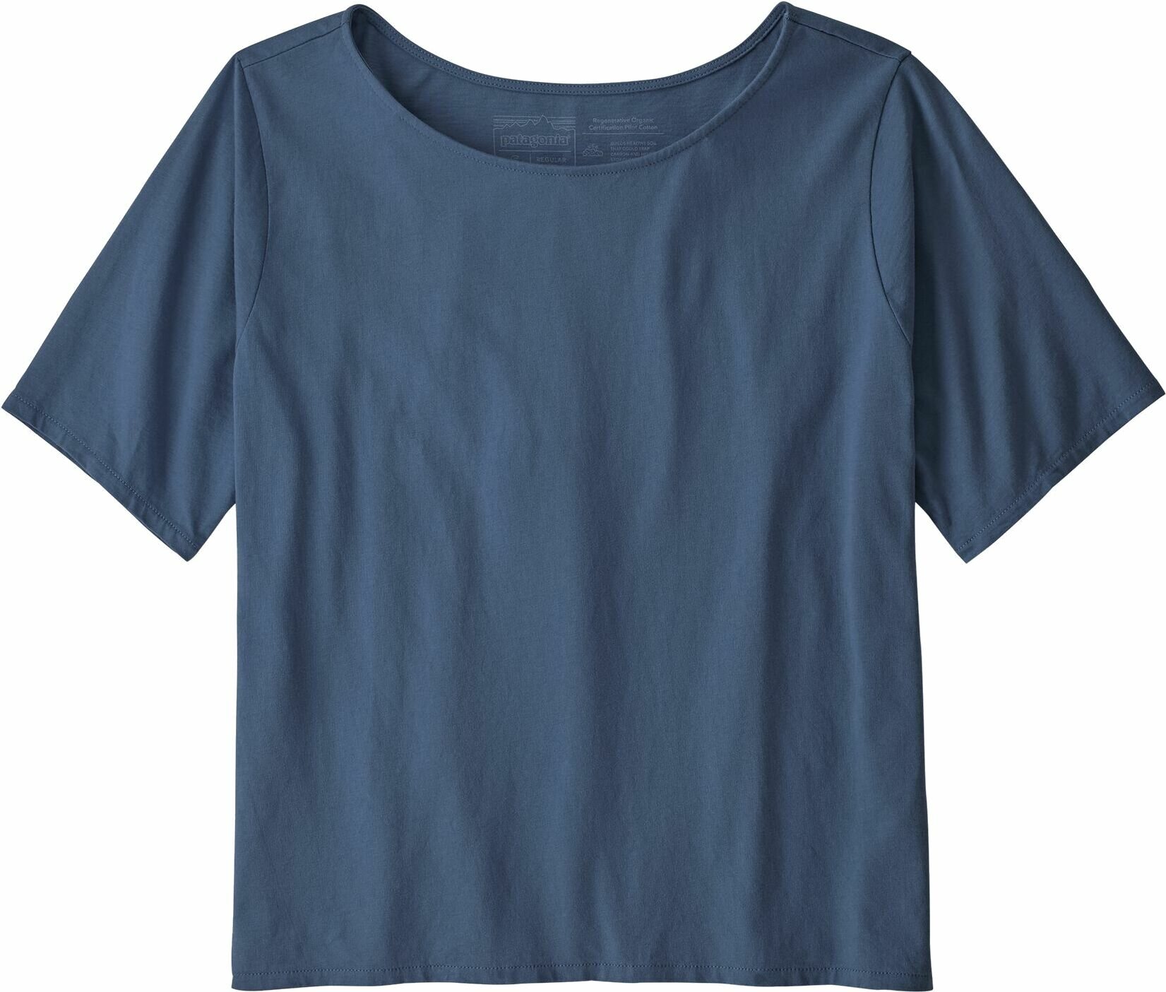 Patagonia Cotton in Conversion Tee Womens Tidepool Blue
