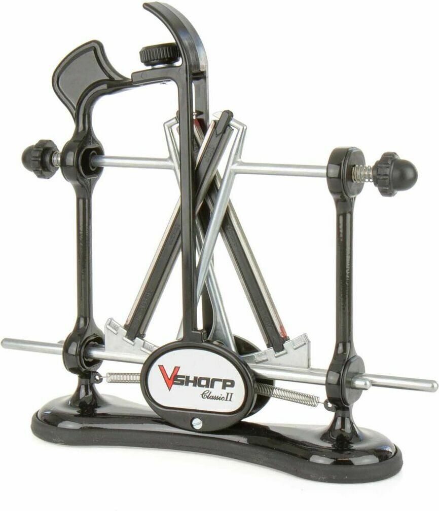 Warthog Sharpeners V-Sharp Classic II Knife Sharpener Black