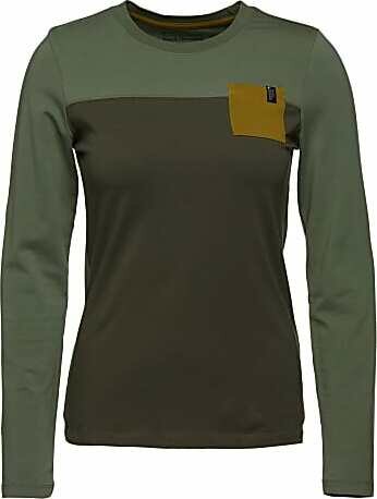 Black Diamond Long Sleeve Campus Tee Womens Tundra/Cypress