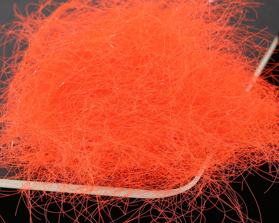 Sybai Tackle Electric Dubbing Hot Salmon