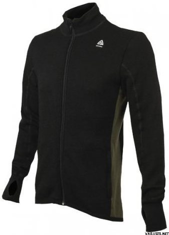 Aclima Hotwool Jacket Miesten 400g Musta/Vihreä