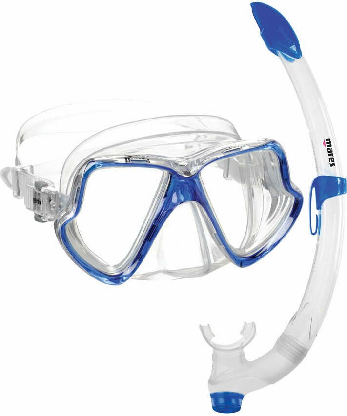 Mares Wahoo Mask+Snorkel Set Blue