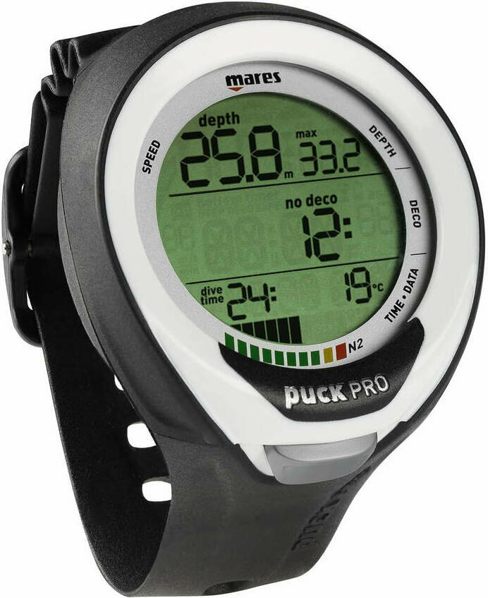 Mares Puck Pro+ Black / White