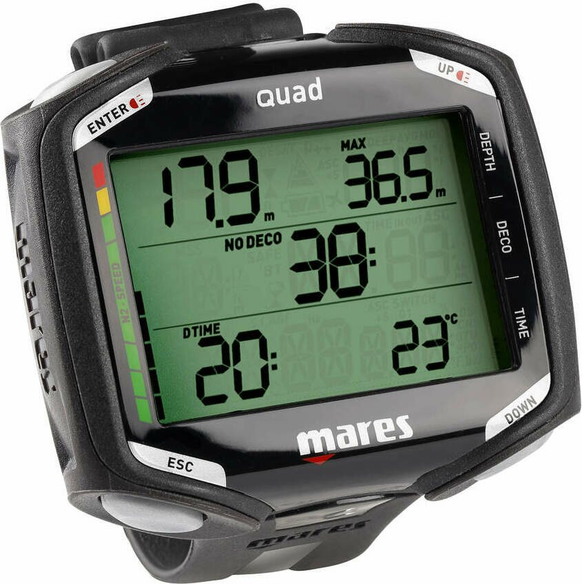 Mares Dive Computer Quad Black