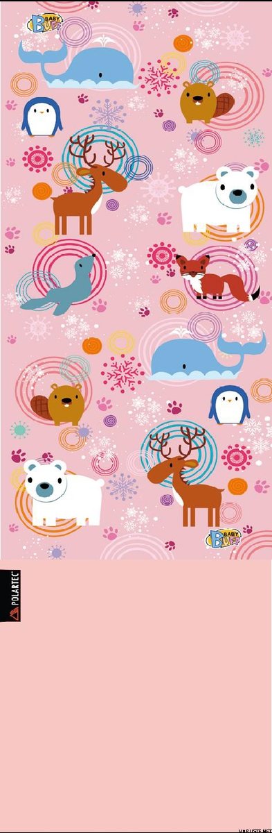 Buff Baby polar Winter Zoo/Pale Pink