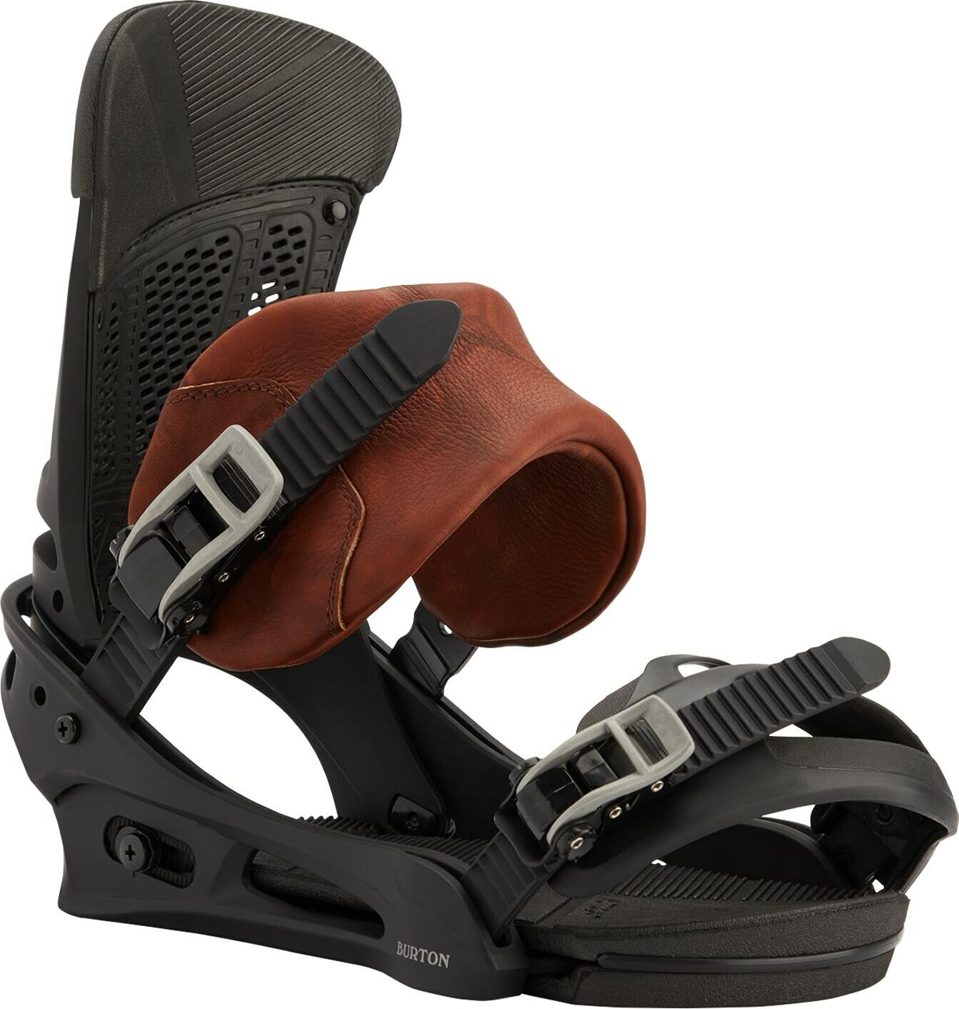 Burton Malavita Re:Flex Snowboard Binding Mens Marbled Leather