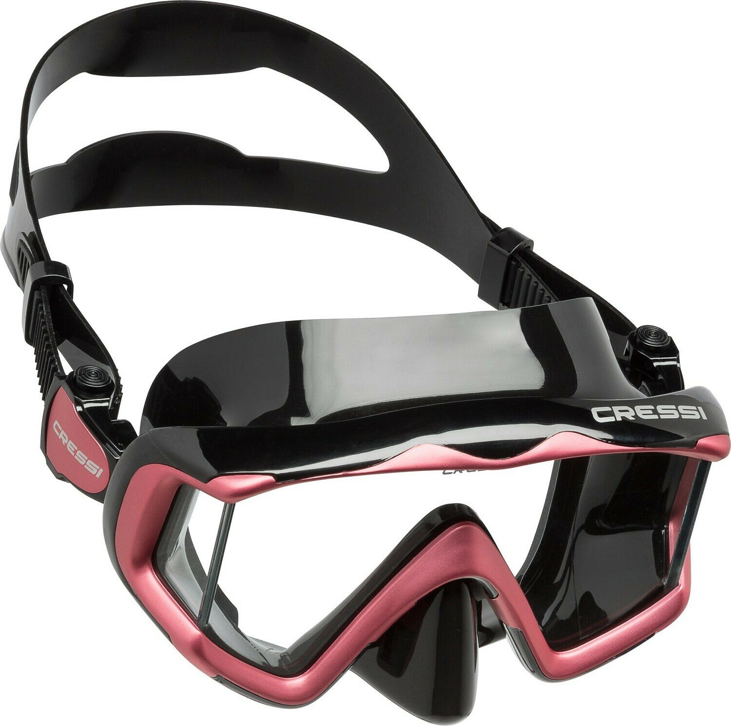 Cressi Liberty Triside Black - Red / Silver