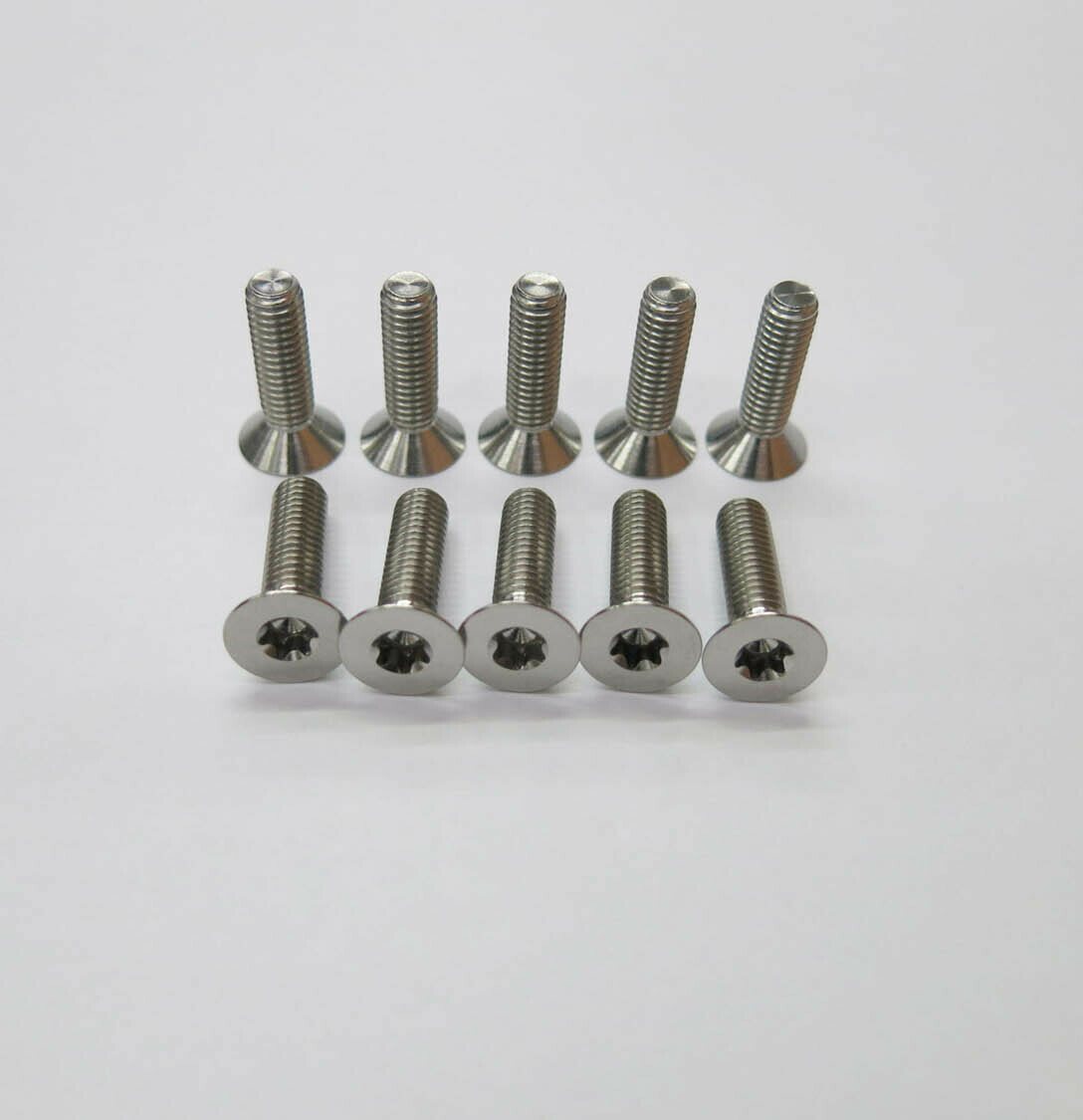 Ozone Screws for Hydrofoil M6 countersunk 22mm x 10 normal head