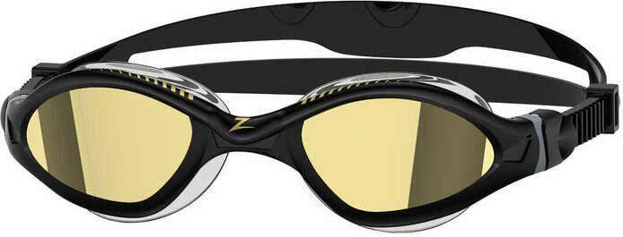 Zoggs Tiger LSR+ Titanium Black/Gray/Mirror Gold