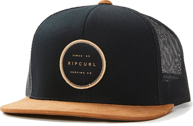 Rip Curl Routine Trucker Cap Black / Tan