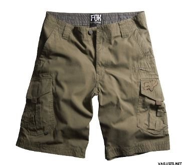 Fox Slambozo Cargo Short Solid Dark Khaki