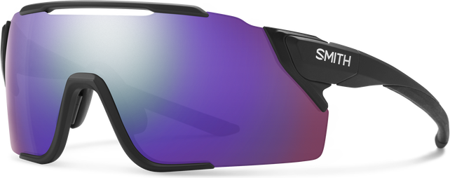 Smith Attack Mag MTB Matte Black - ChromaPop Violet Mirror