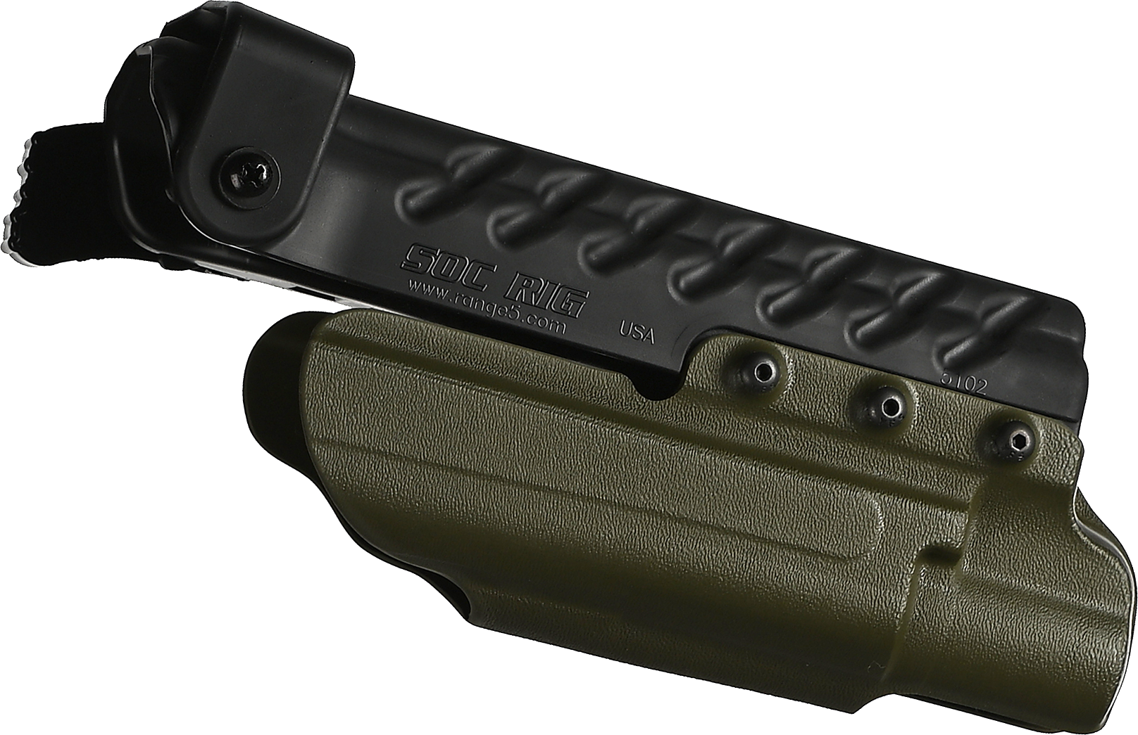G-Code SOC Light Bearing Holster OD Green