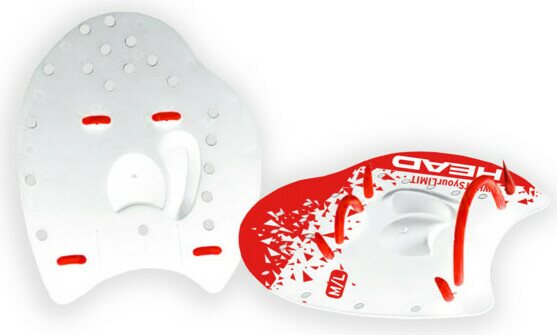 Head Flat Paddle Bi-colour Red