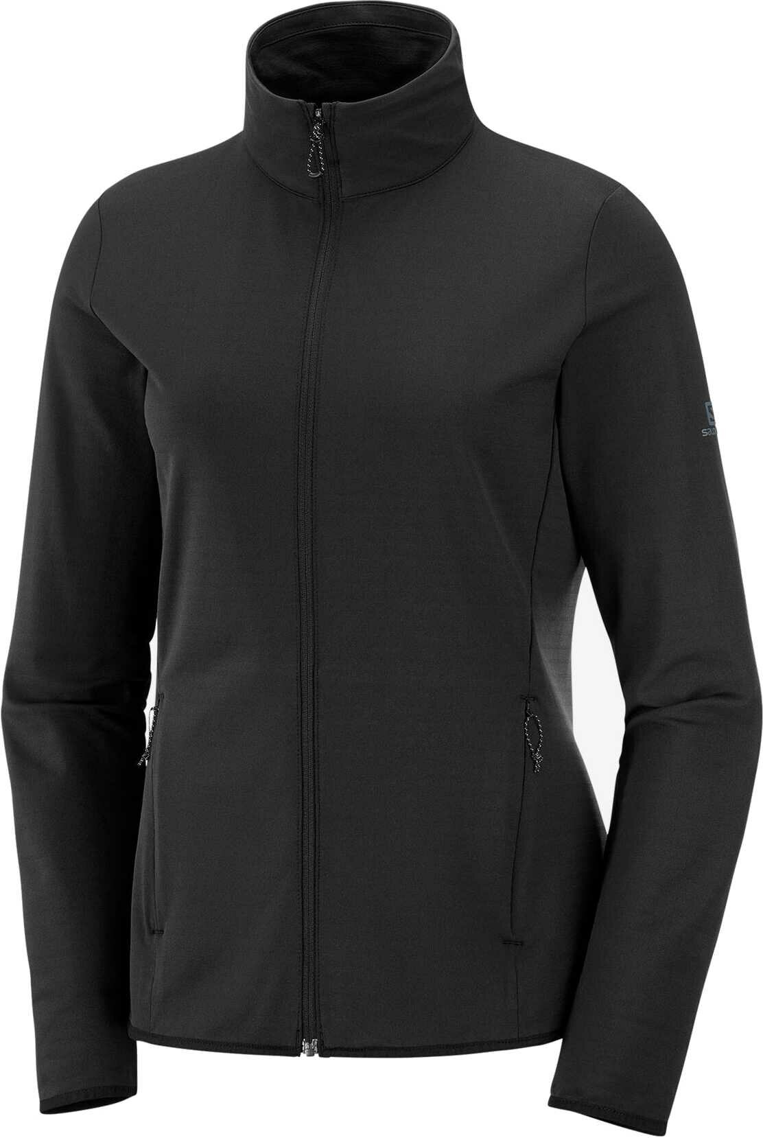 Salomon Essential Lightwarm Full Zip Midlayer Jacket Womens | Women's ...