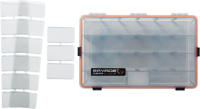 Savage Gear WP Lure Box 6B Smoke (35.5x23x9,2cm)