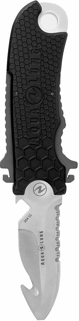 AquaLung Squeeze Blunt Tip Blade Stainless Steel