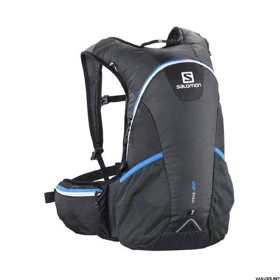 Salomon Trail 20 Black / Bright Blue / Asphalt