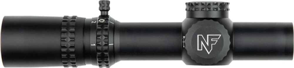 NightForce ATACR - 1-8x24mm F1 - .1 Mil-Radian - NVD - Capped Adjustments - PTL - FC-DMx Black