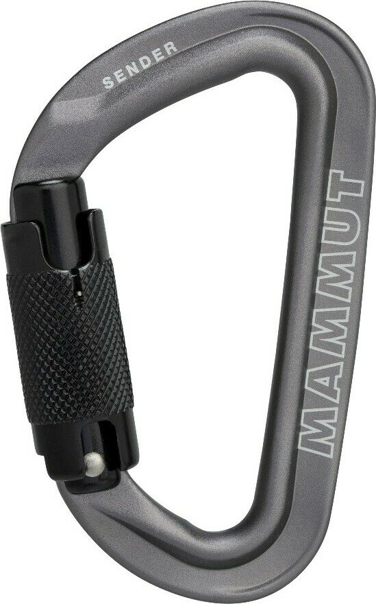 Mammut Sender Twistlock Carabiner Grey