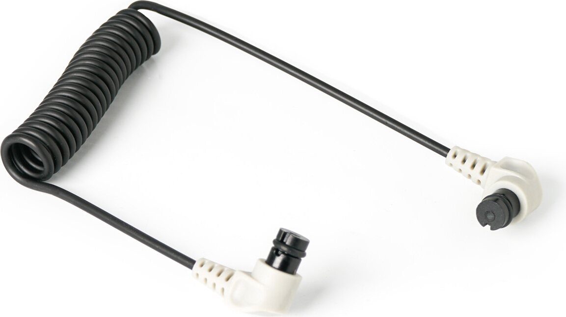 Fotografit AOI Fiber Optic Cable with Angle SS Plugs 25cm