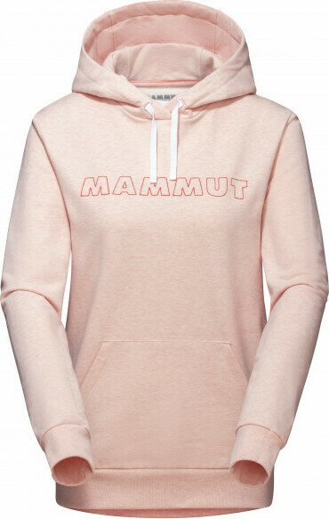 Mammut Logo ML Hoody Womens Powder Rose Melange