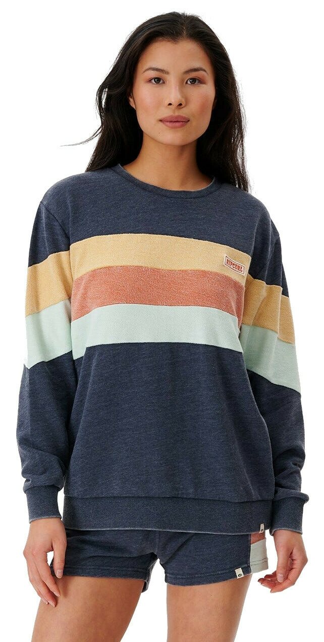 Rip Curl Heat Wave Crew Navy