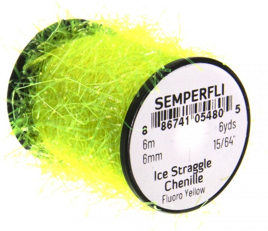 Semperfli Ice Straggle Chenille Fl Yellow