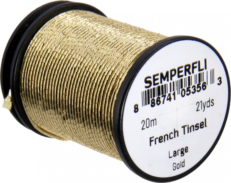 Semperfli French Oval Tinsel Large (6 m)
