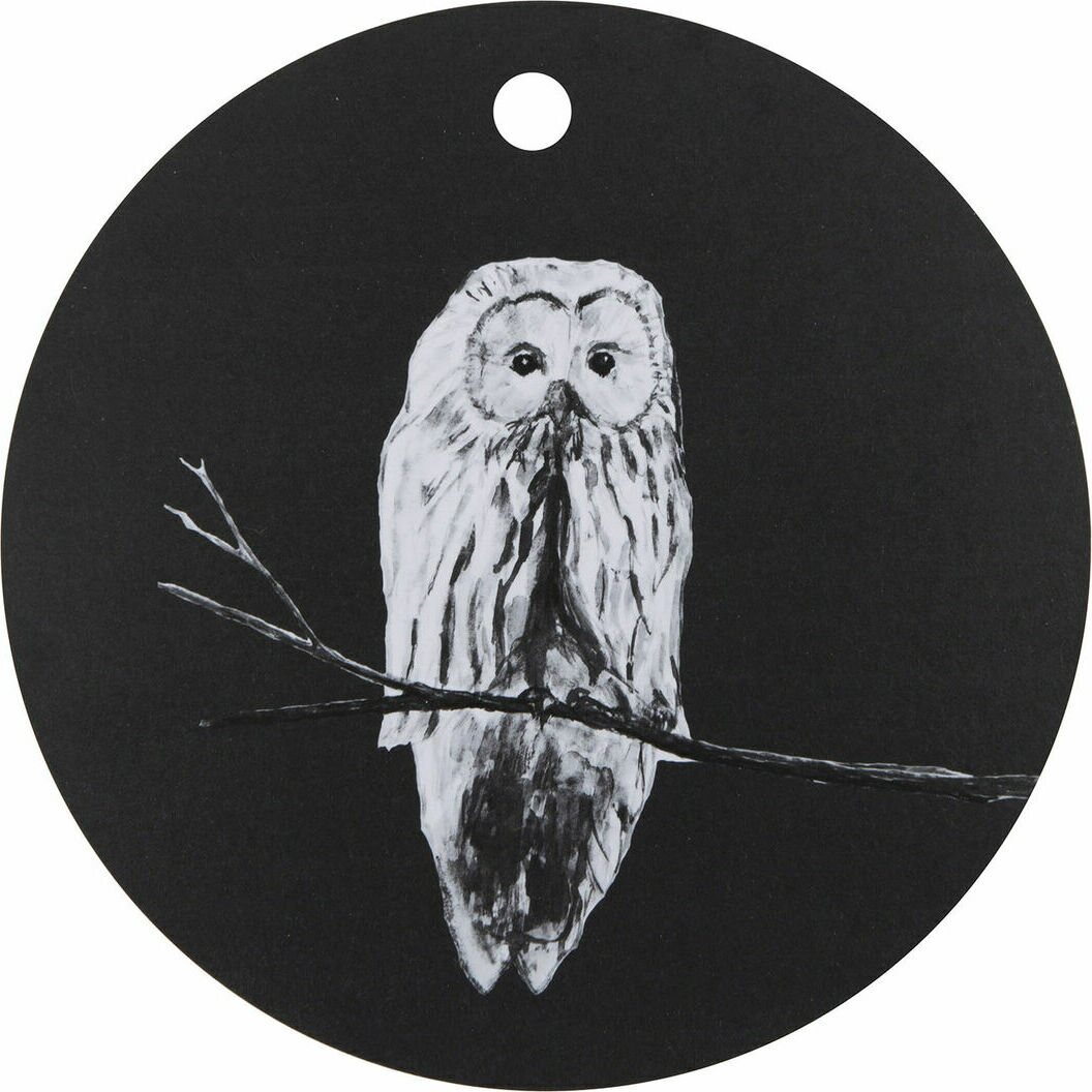 Miiko Leikkuulauta Pyöreä 30cm Pöllö