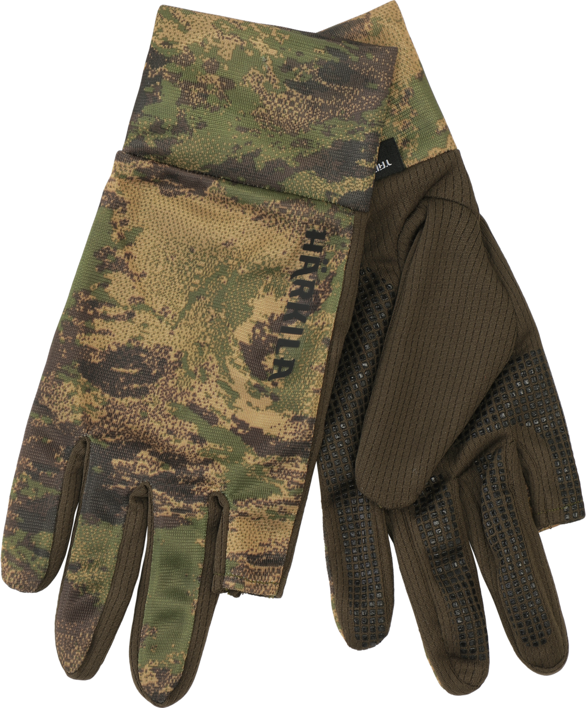 Härkila Deer Stalker Camo Fleece Gloves AXIS MSP® Forest