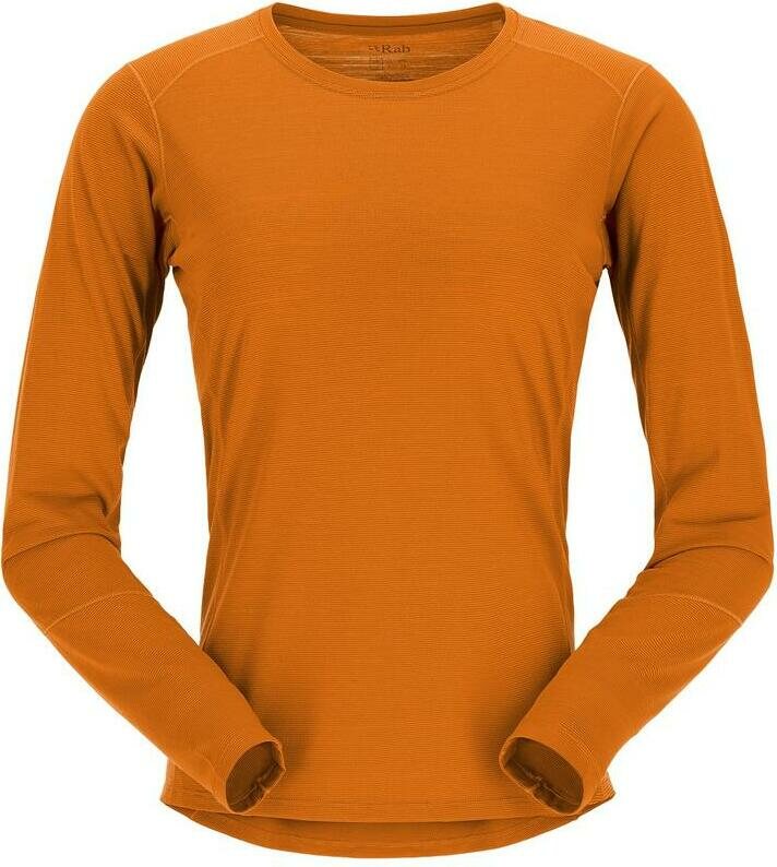 Rab Syncrino Base LS Tee Womens Marmalade