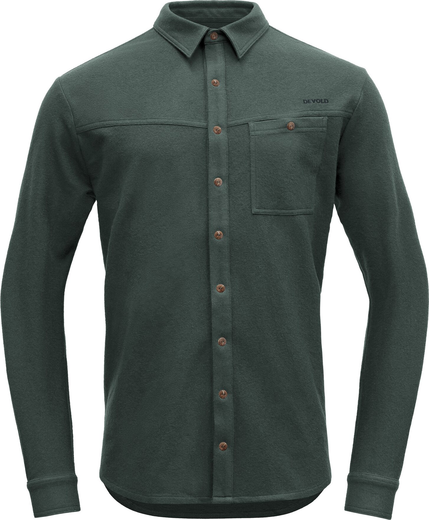 Devold Keipen Merino Shirt Mens Woods