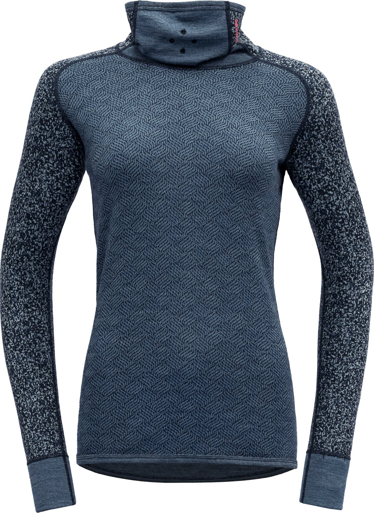 Devold Kvitegga Merino 230 High Neck Womens Ink