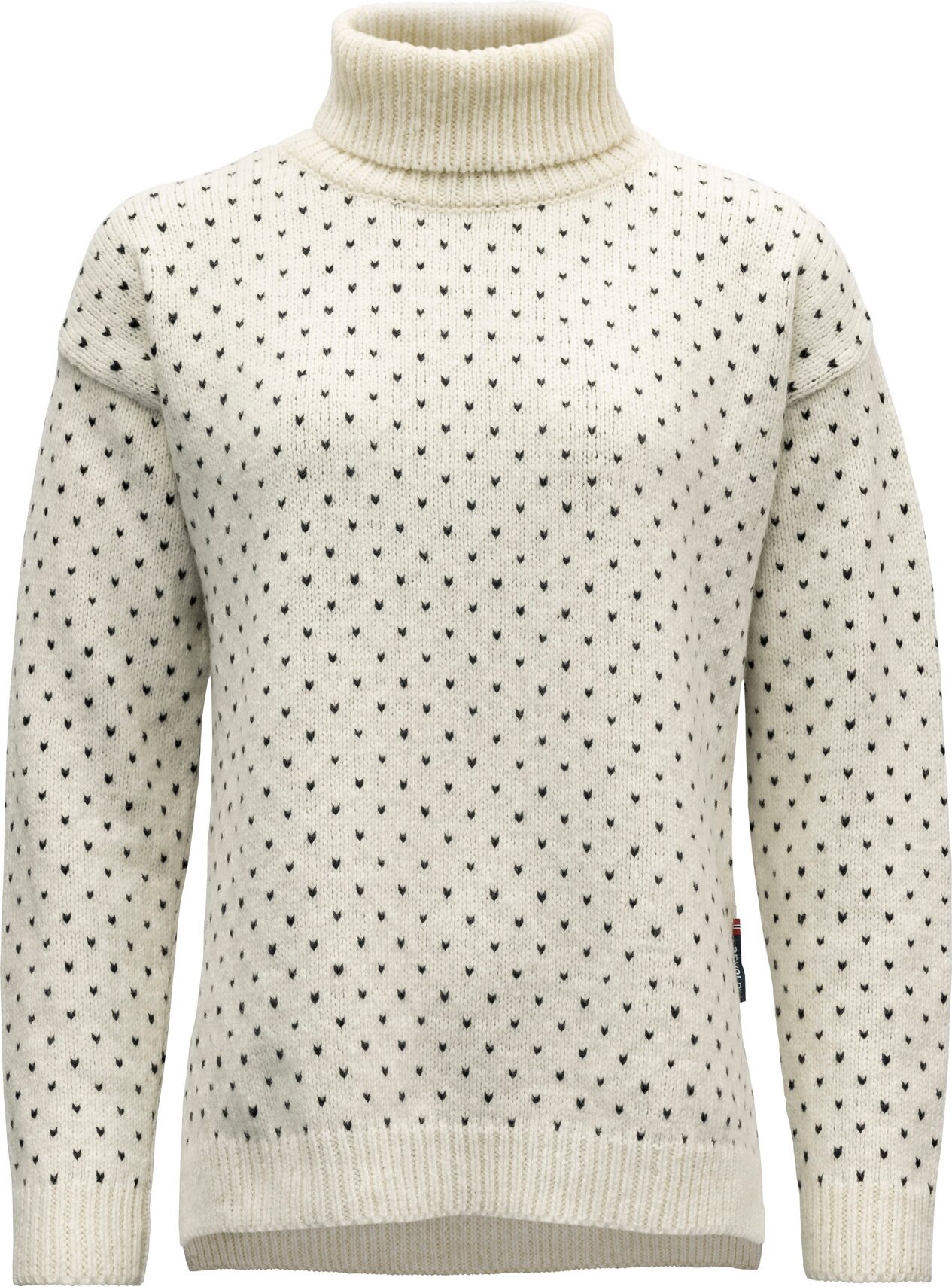 Devold Sørisen Wool Sweater Womens Offwhite / Ink