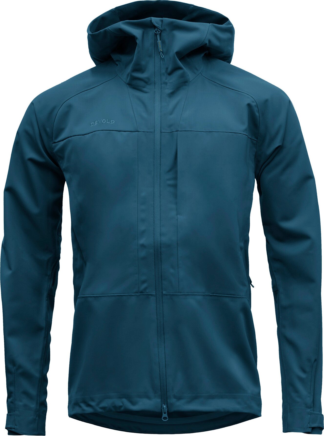 Devold Trollkyrkja Woolshell Jacket Mens Flood