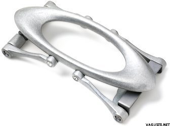 Oakley O Belt Buckle Antique Silver