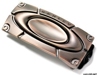 Oakley Pin High Belt Buckle Burnt Copper