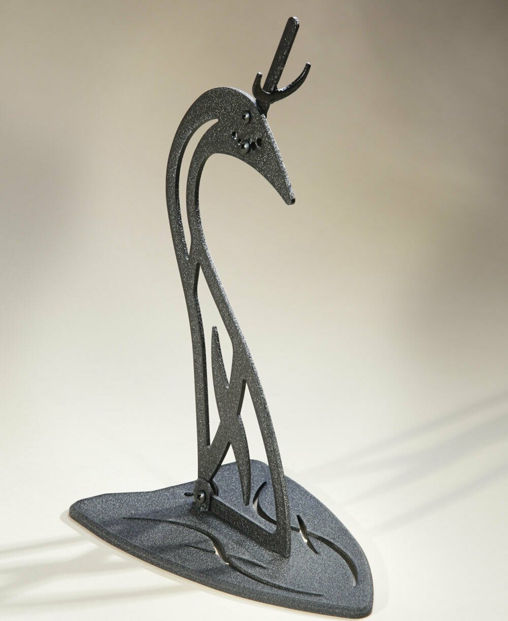 Skull Hooker Table Hooker Musta