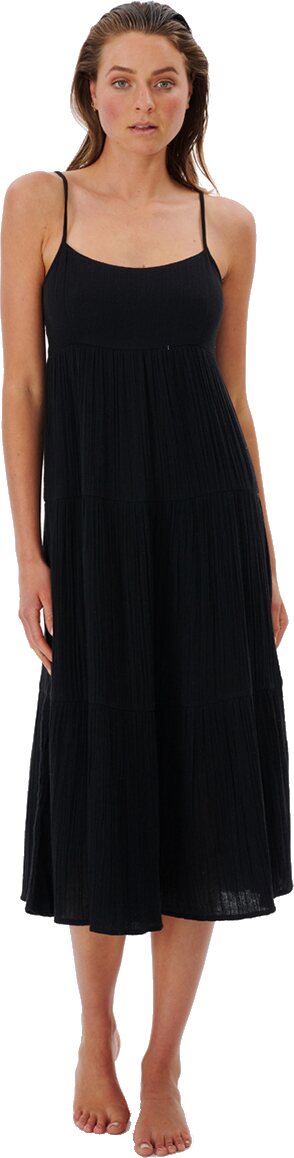 Rip Curl Premium Surf Midi Dress Womens Black